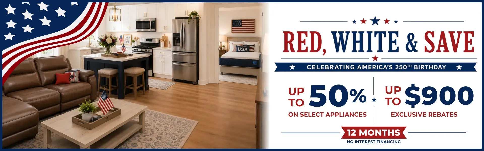 Red,White & Save!